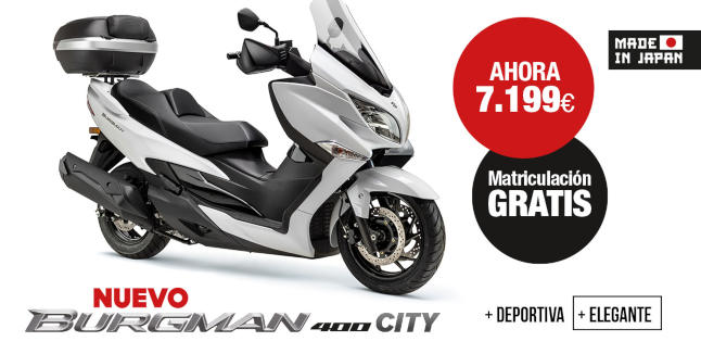 Suzuki Burgman 400 City, ahora por 7.199 euros y matriculación gratis 7 unnamed 72
