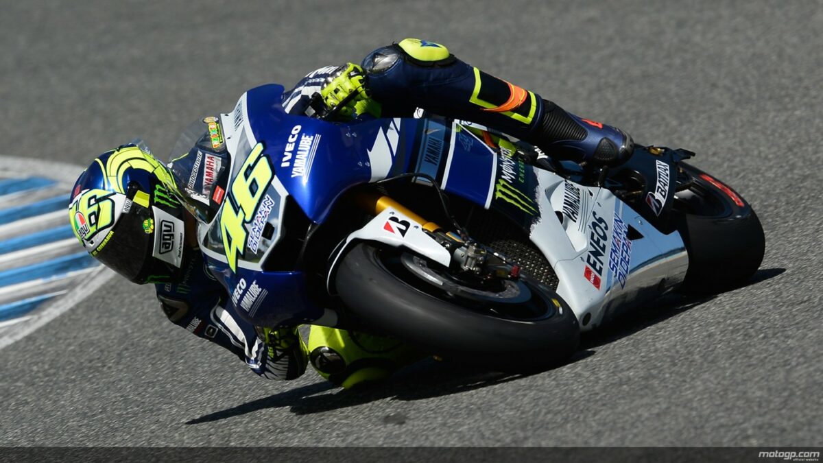 ¡Valentino Rossi ya está delante! 1 valentinorossi