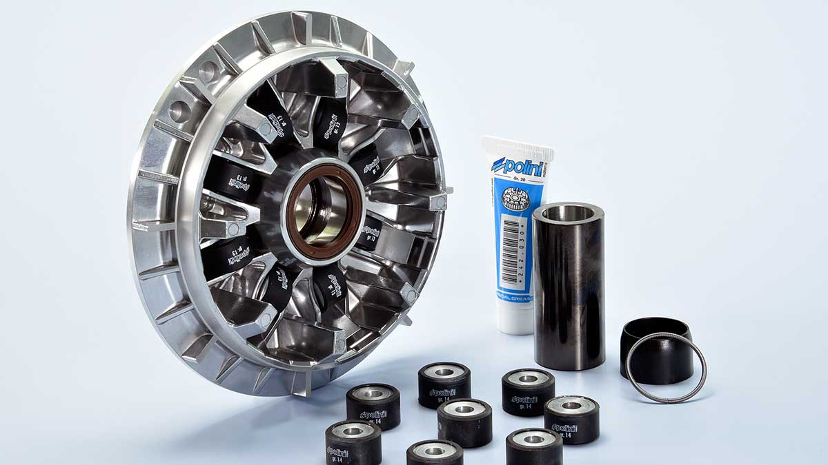 Variador Polini Maxi Hi-Speed: 10 CV extra para la SYM Maxsym TL 500 6 variador polini sym
