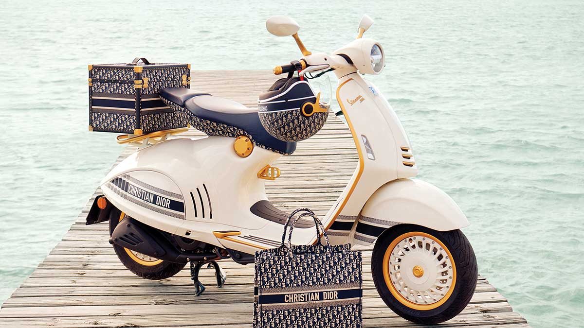 Vespa 946 Christian Dior: El scooter más exclusivo