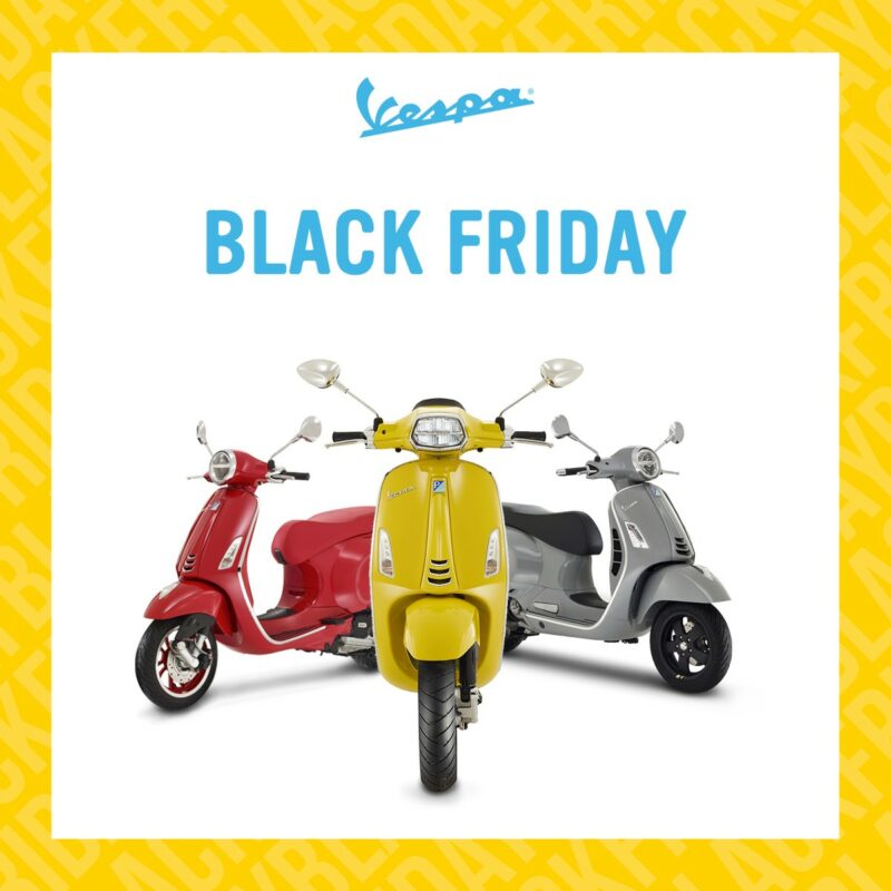 Piaggio y Vespa en Black Friday este viernes 1 vespa 3