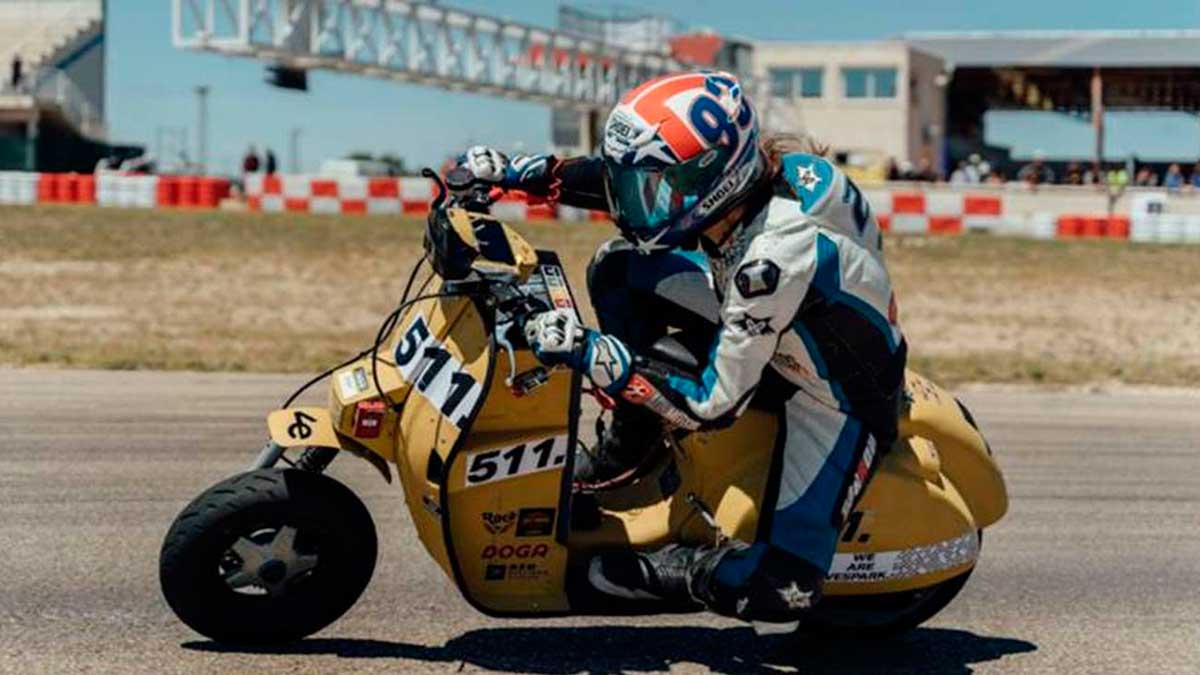 Vespark: una Vespa eléctrica y el reto de batir un Record Guiness 1 vespark