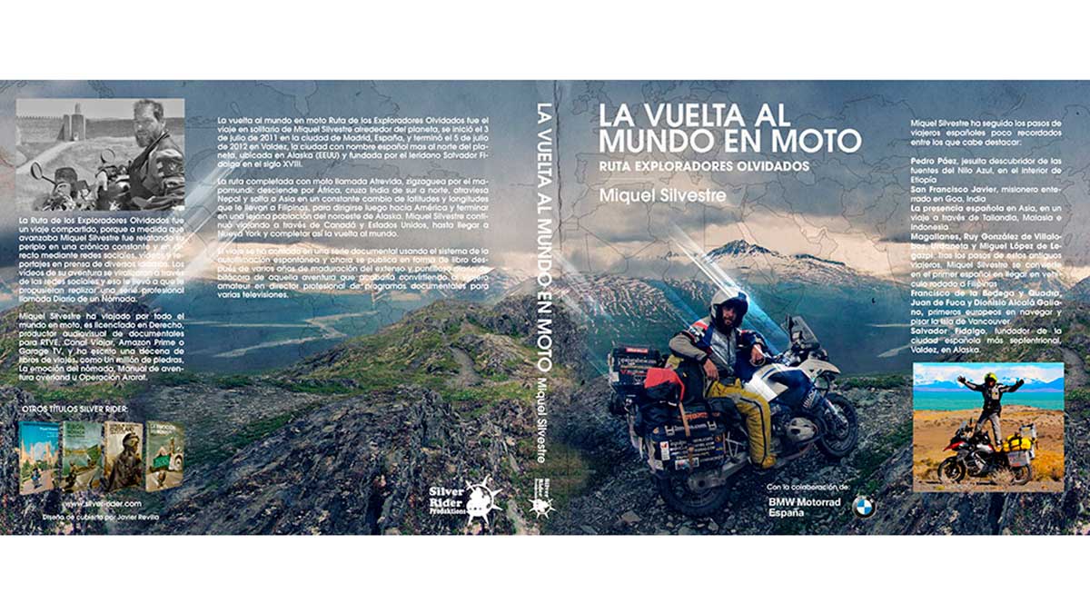 La Vuelta al Mundo en Moto, según Miquel Silvestre 1 vuelta mundo portada