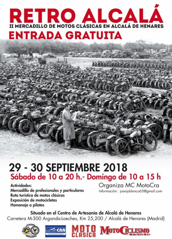 Todo listo para disfrutar de la II edición de "Retro Alcalá" 1 whatsapp image 2018 09 20 at 15.11.25 1