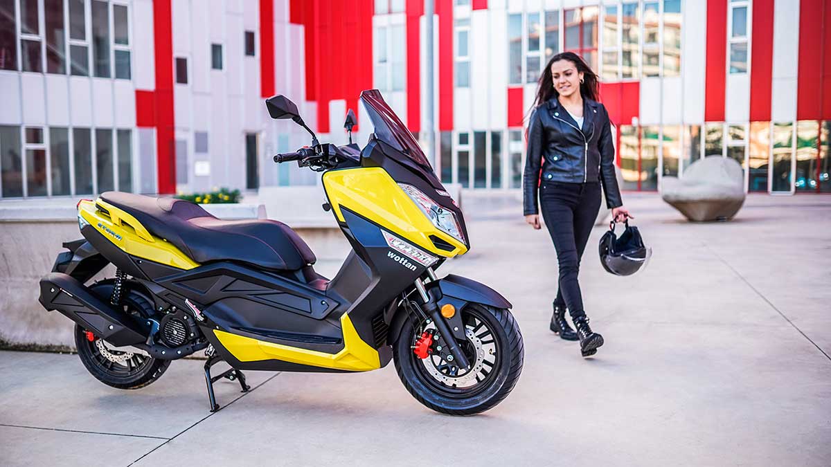 Wottan Storm Limited Edition: nuevo scooter de 125 equipado con neumáticos ContiScoot de serie 1 wottan storm 125 limited edition 2020 contiscoot
