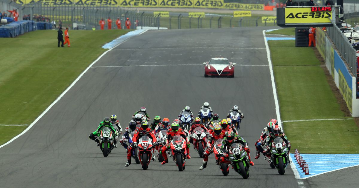 WSBK en Donington Park previo, horarios y televisión Formulamoto