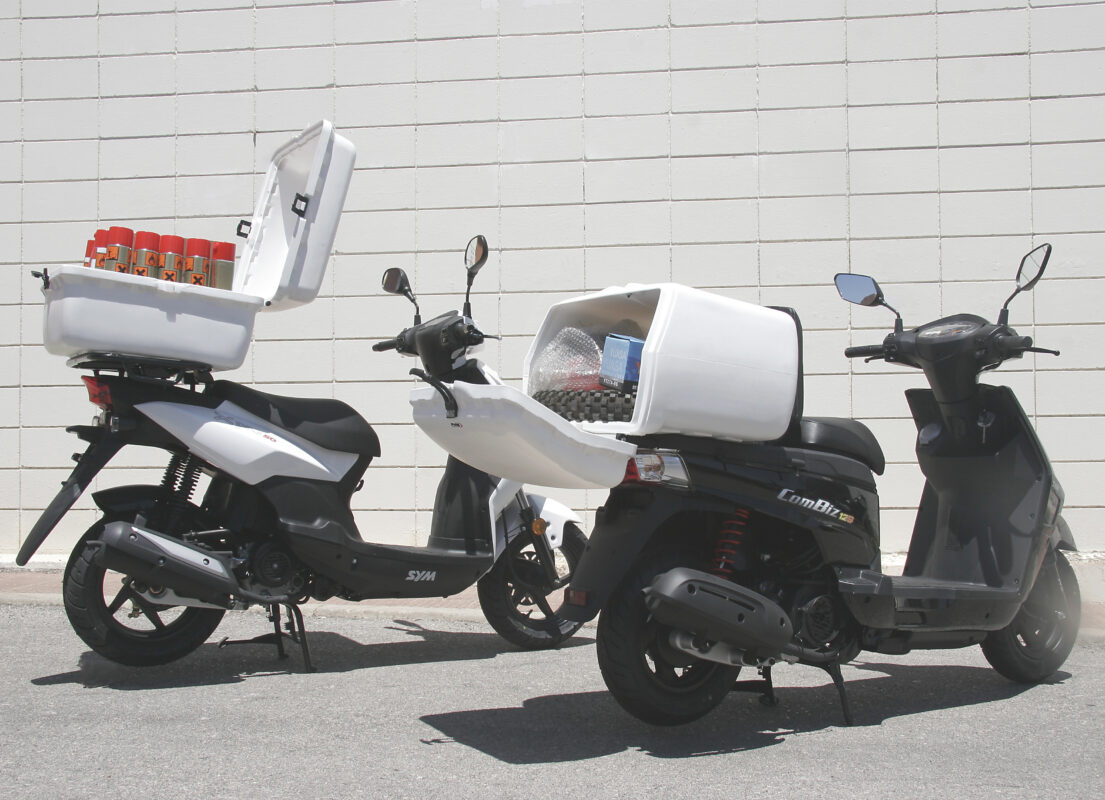 Scooter SYM para profesionales 1 xprocombiz41
