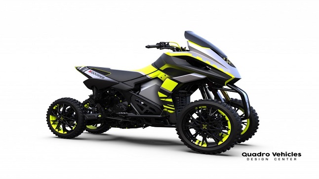 Quadro XQooder: la versión off road de su scooter de 4 ruedas 1