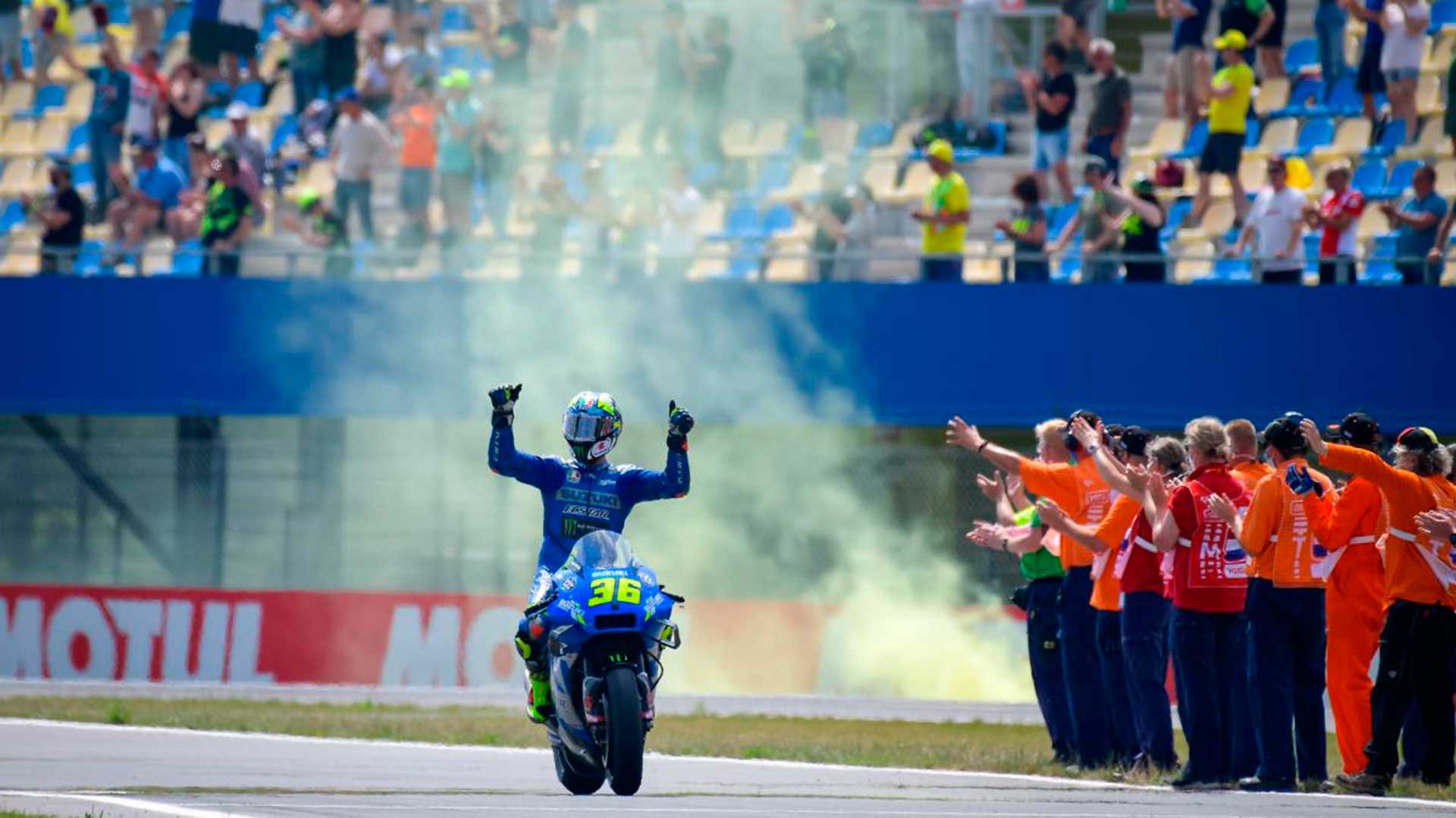 Suzuki quiere volver a MotoGP: «si todo va bien, volveremos a competir»