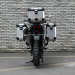 650DSX azul con maletas 7