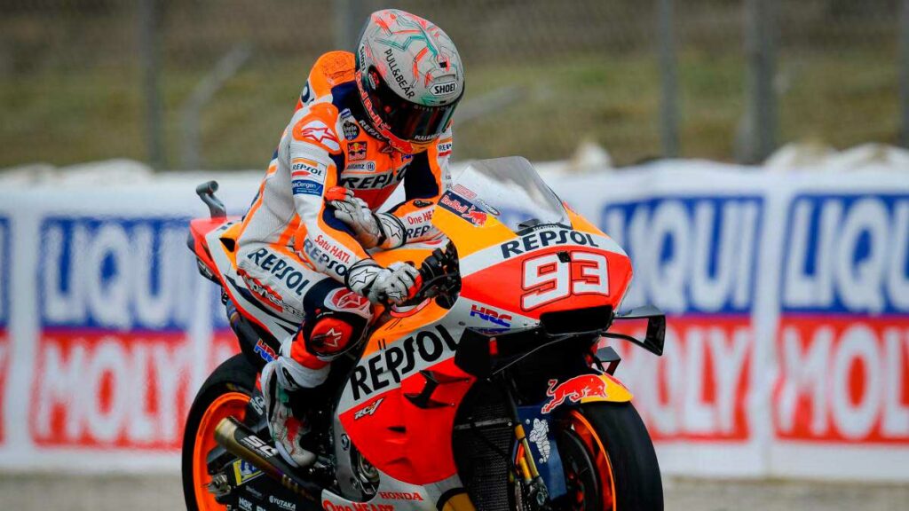 Análisis MotoGP Cataluña: sanción equivocada para Quartararo 4 caida-marquez