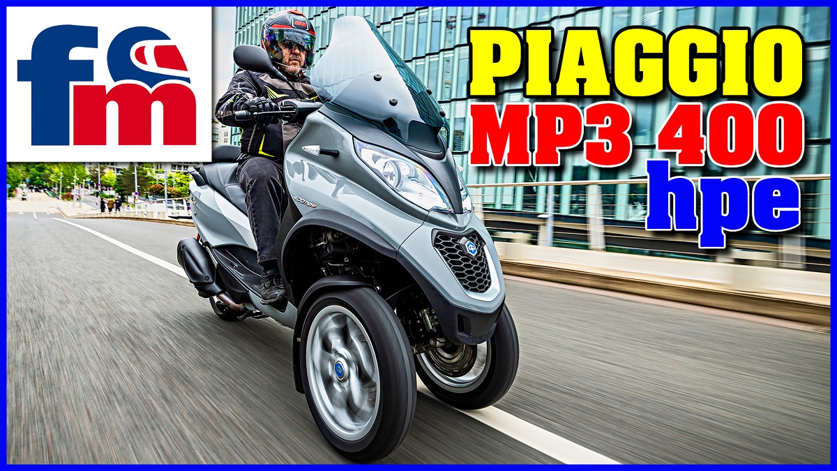 (VÍDEO) Piaggio MP3 400 hpe 4 Piaggio MP3 400 hpe