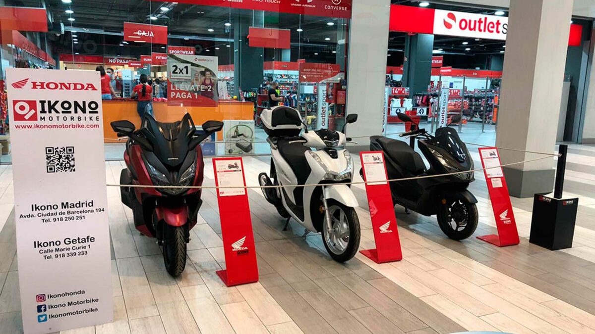 llegan a Sambil Outlet a través de Ikono Motorbike