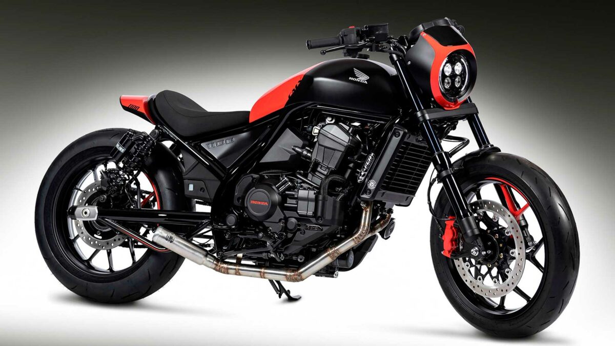 Honda CMX1100 Rebel: la custom nipona brilla a través de estas dos preparaciones especiales 1 honda-cmx1100-rebel-sport