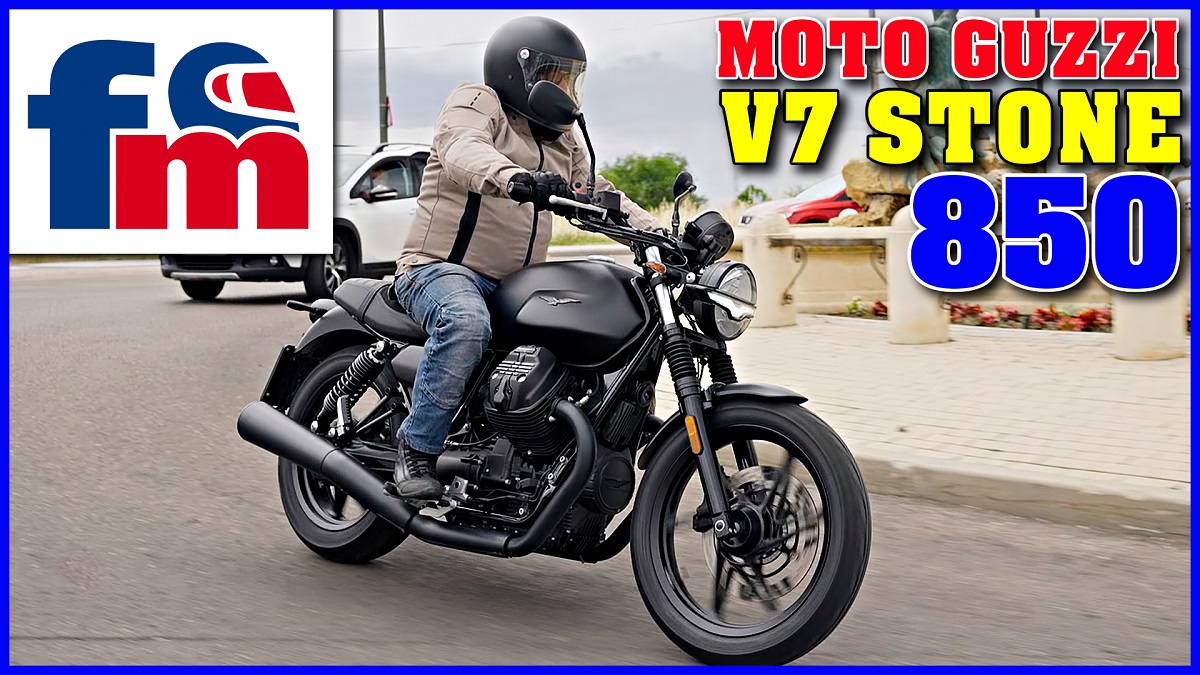 (VÍDEO) Moto Guzzi V7 Stone 850 4 Moto Guzzi V7 Stone 850