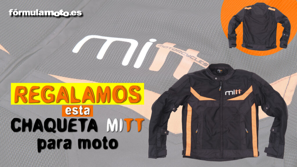 Bases del concurso ´La web y RR.SS Facebook-Twitter-Instagram, de Fórmula Moto regala 3 Cazadoras de Moto MITT´ 1 1200x675 px CHAQUETA NARANJA MITT