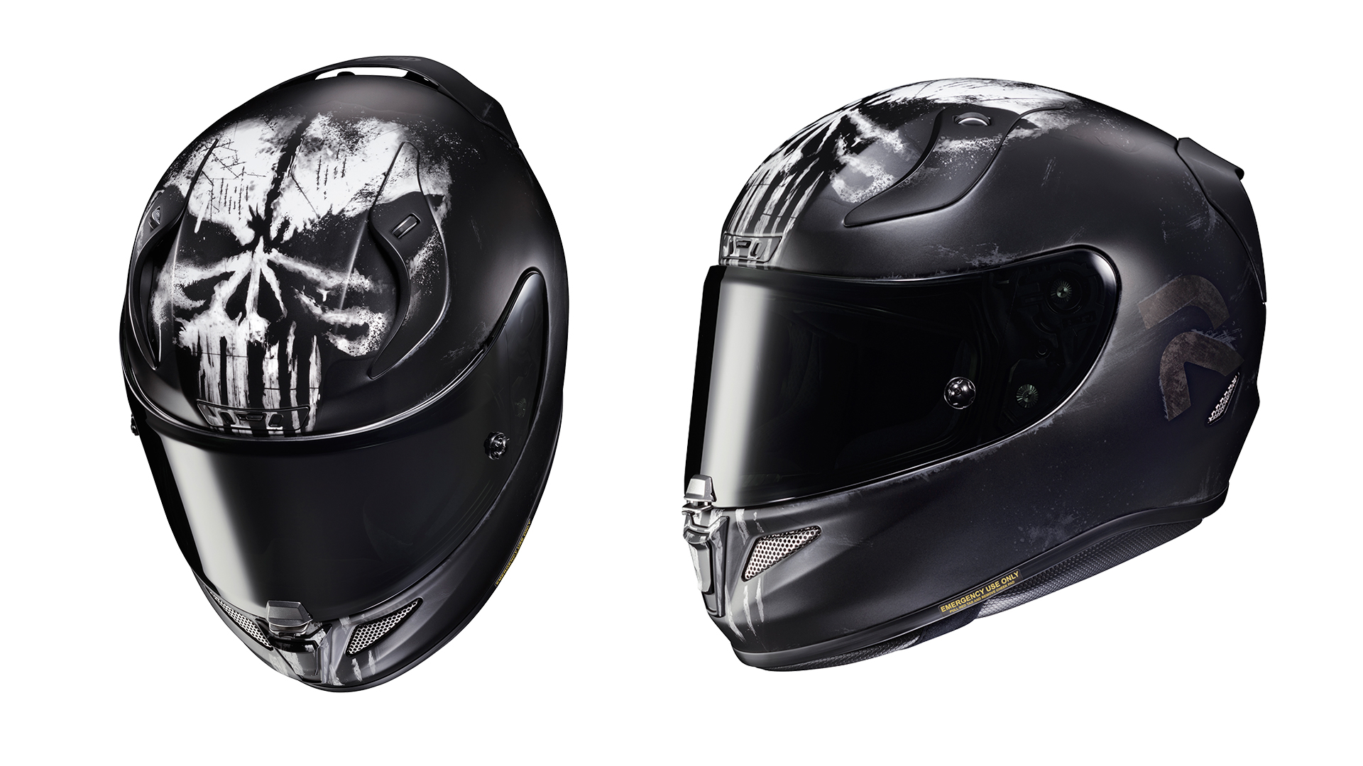 HJC vuelve a poner a la venta la edición especial ‘The Punisher’ de su casco RPHA 11