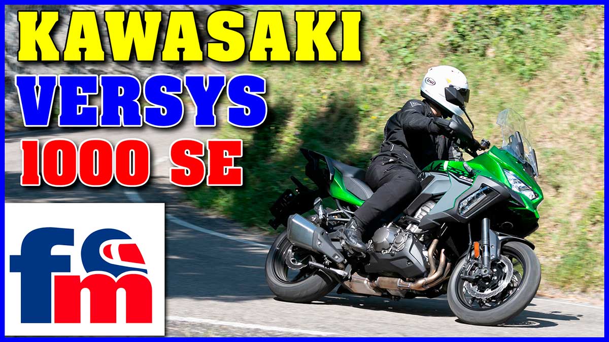 (VÍDEO) Kawasaki Versys 1000 SE: Maxiviajera