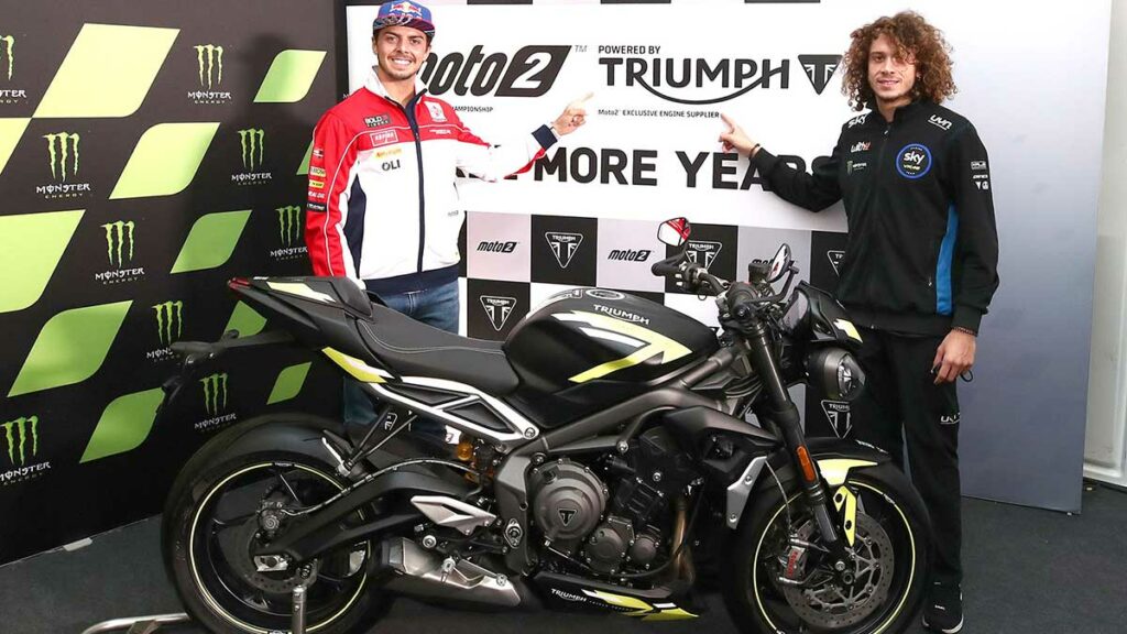 Triumph, proveedor oficial de motores en Moto2 hasta 2024 8 Moto2