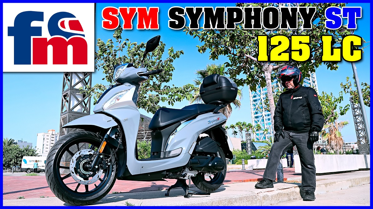 (VÍDEO) SYM Symphony ST 125 LC 8 SYM SYMPHONY ST 125 LC 1