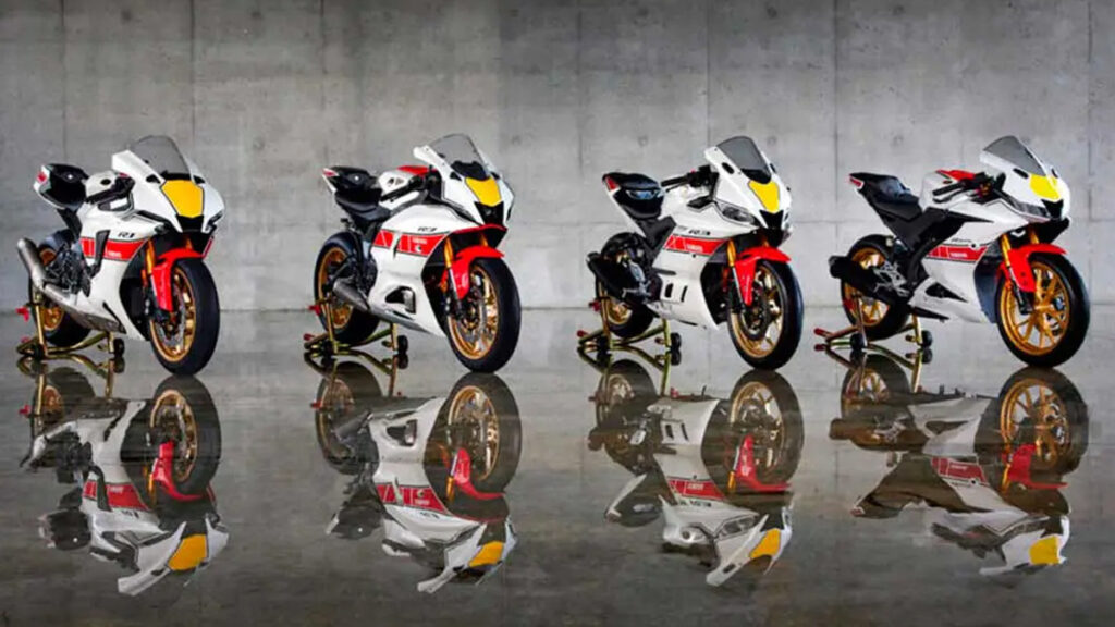 Yamaha R serie especial 60 Aniversario 2022