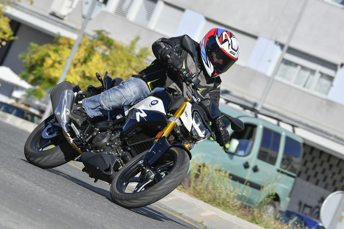 Prueba de la BMW G 310 R 2021