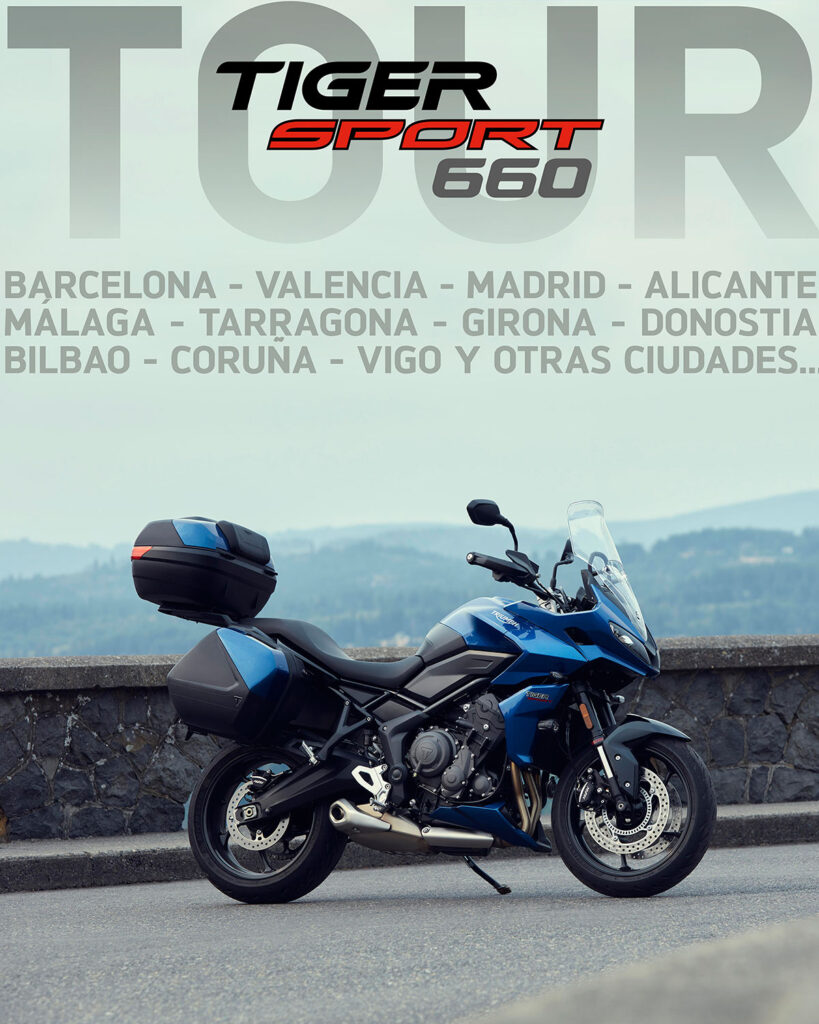 Triumph 'Tiger Sport 660 On Tour': una gira para presentar y probar su nueva trail asfáltica 11 CIUDADES 2