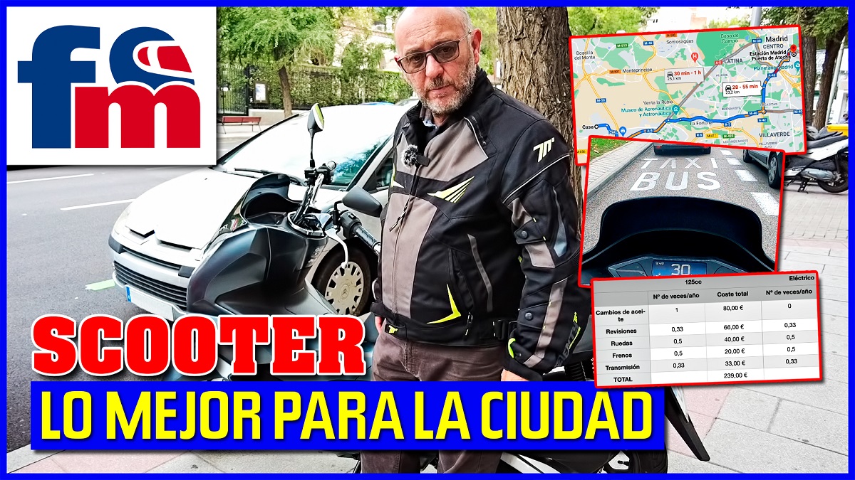 (VÍDEO) Por qué el scooter es la mejor forma de moverse en la ciudad 1 Scooter en la ciudad