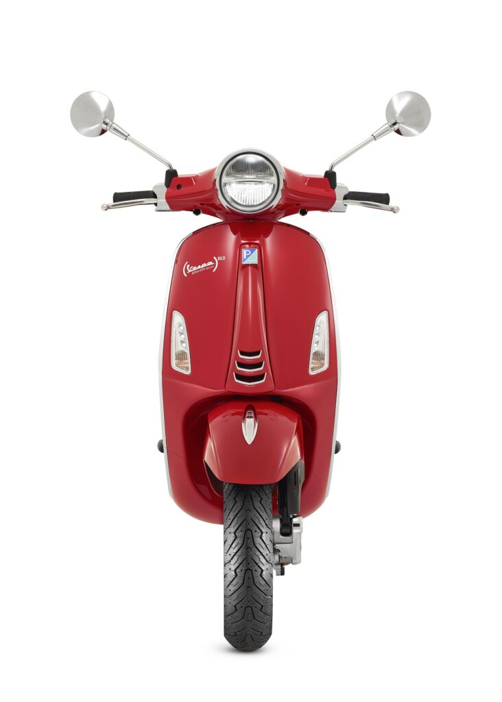 Vespa Elettrica RED estudio front