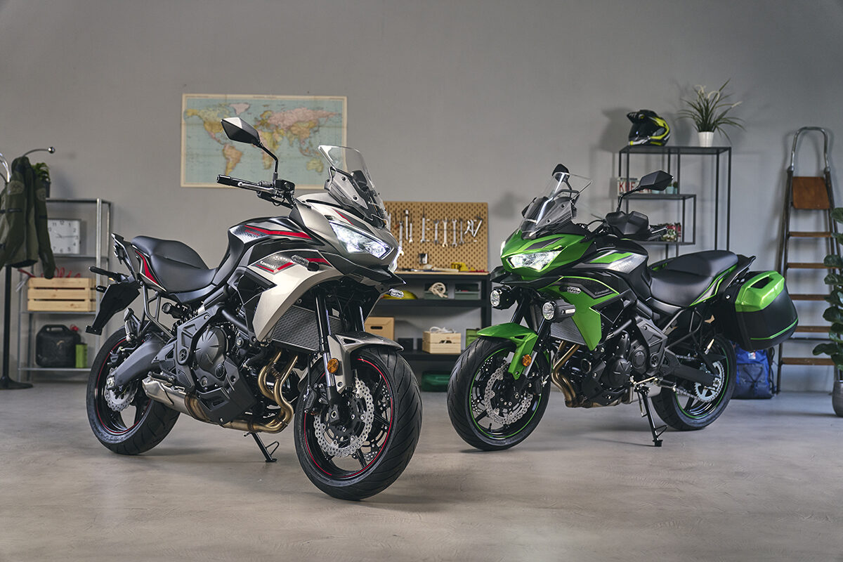 Kawasaki Versys 650 2022: actualización con más tecnología