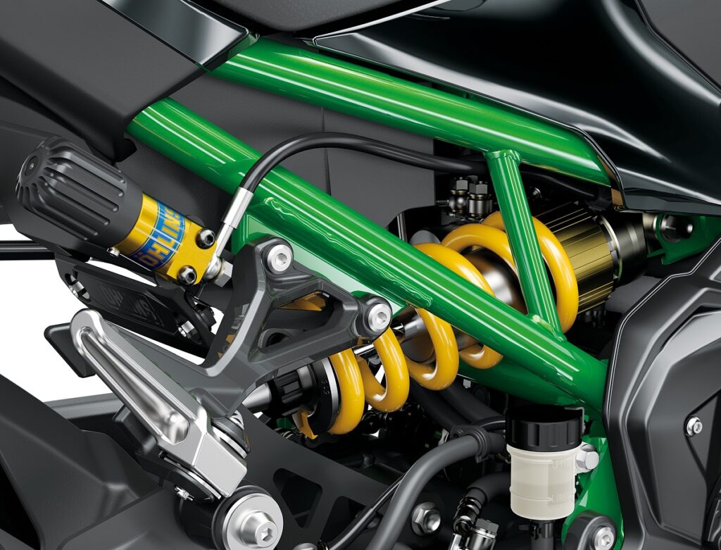 Kawasaki Z900 SE: mejoras providenciales 11 kawasaki Z900 SE amortiguador