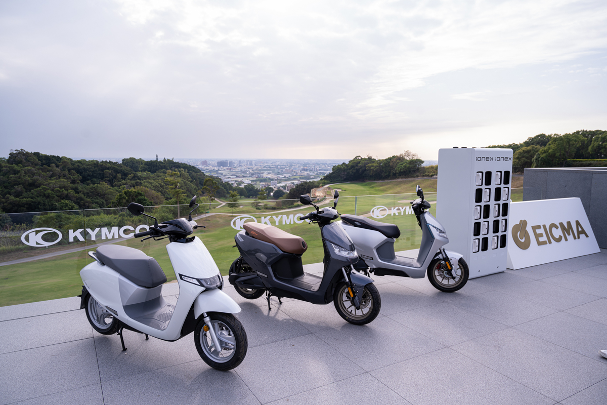 KYMCO en el Salón de Milán: nuevas estrategias eléctricas y modelos que vendrán a España 1 kymco global ionex 9 apertura