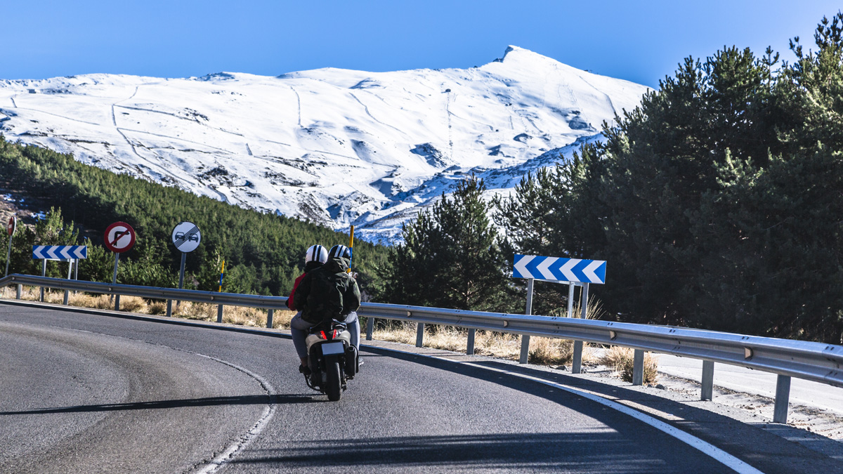 Moto invierno