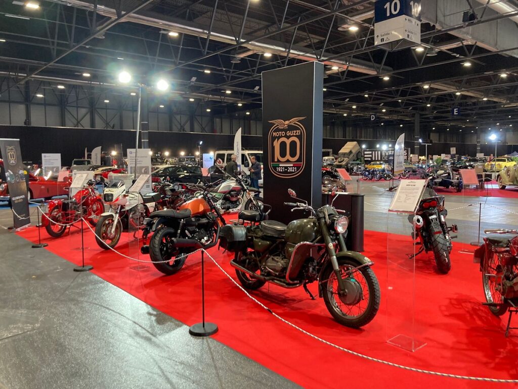 Moto Guzzi celebra su centenario en la edición 2021 de Retromóvil 9 motoguzzi retromovil 2021 2