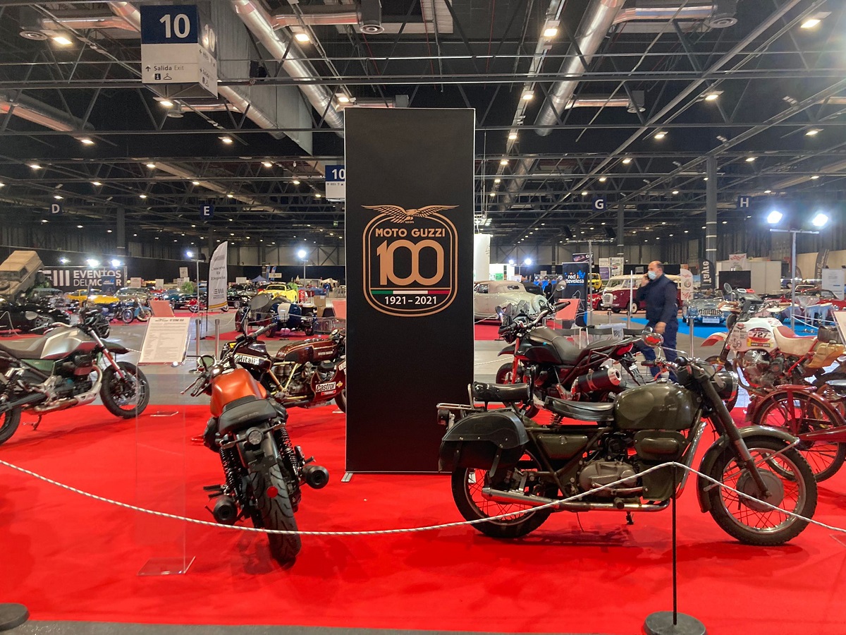 Moto Guzzi celebra su centenario en la edición 2021 de Retromóvil