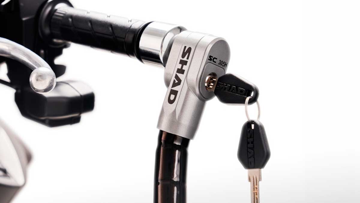 Protege tu scooter de una manera más efectiva con los nuevos candados de SHAD 7 candados-shad-scooter