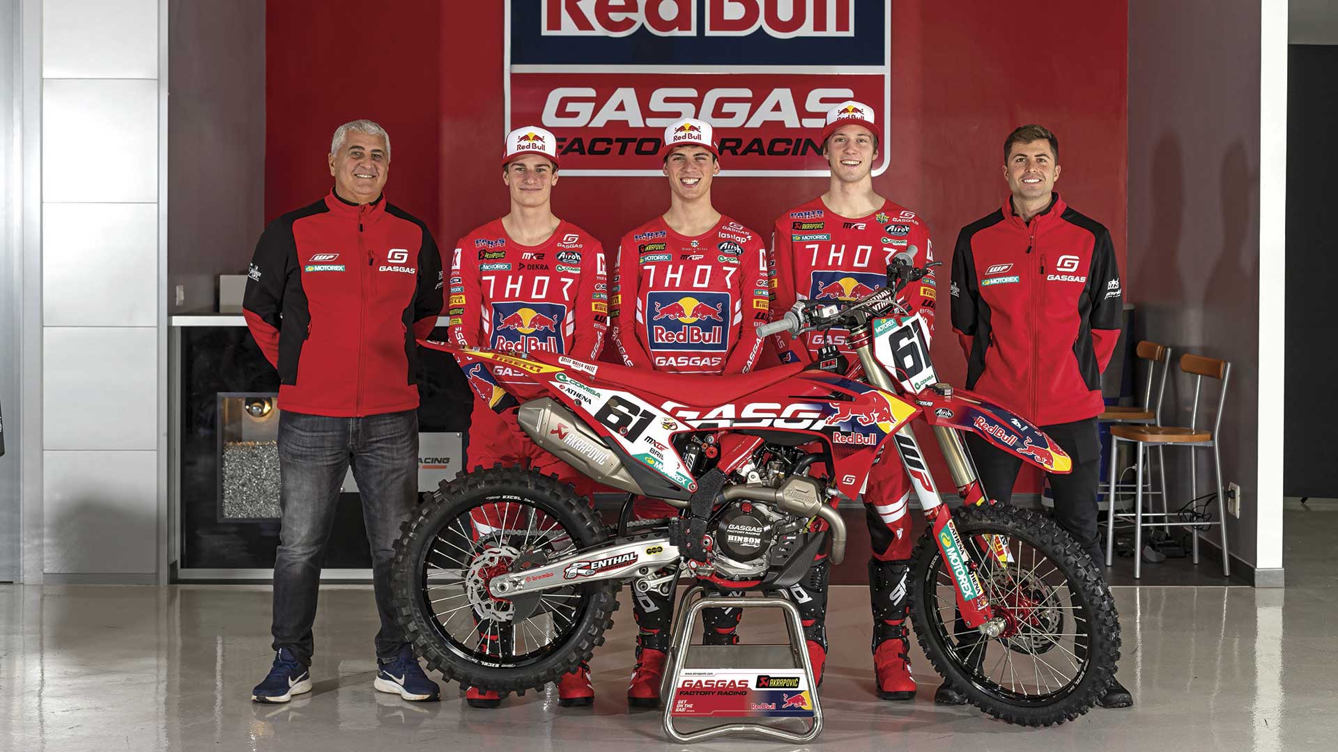 Red Bull GasGas Factory Racing: se presenta el nuevo equipo de Jorge Prado