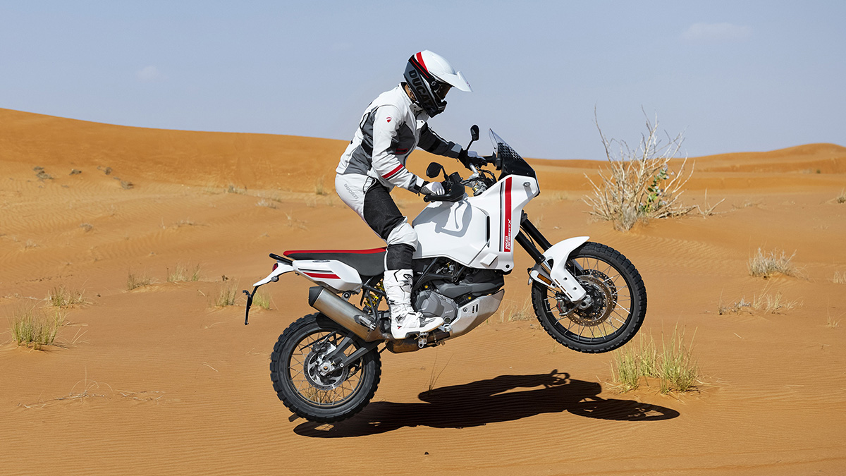Ducati DesertX: inspiración en el mundo del Dakar