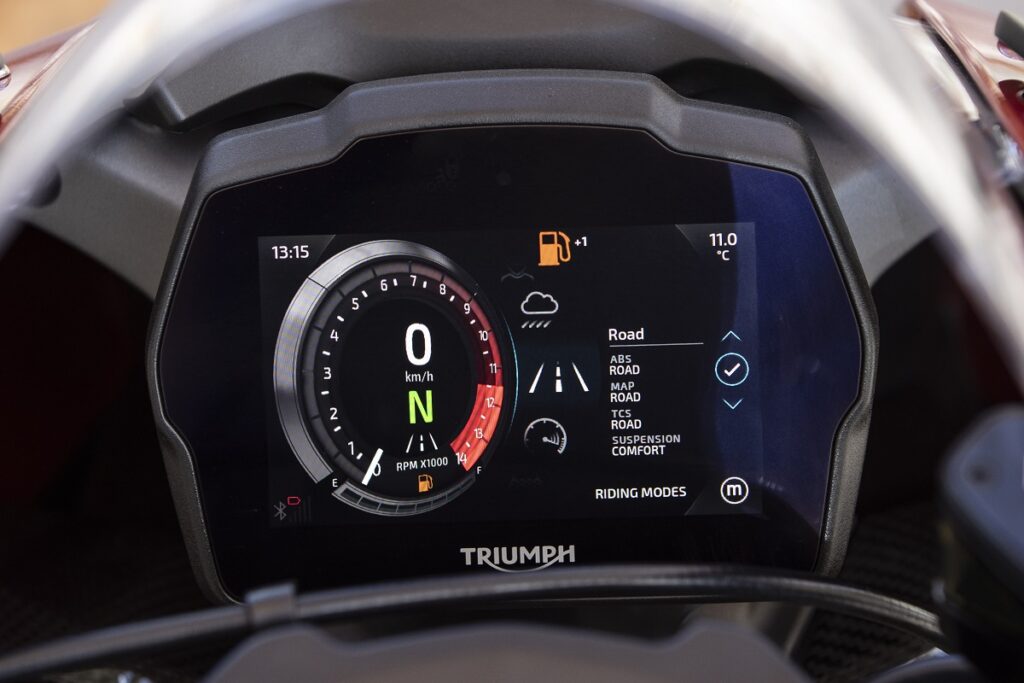 Prueba Triumph Speed Triple 1200 RR: Excelencia electrónica 17 Triumph Speed Triple 1200 RS 15