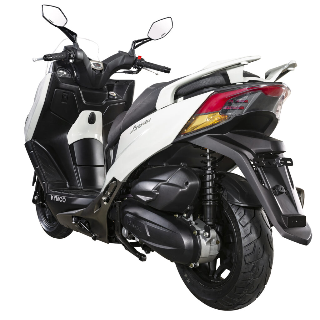 kymco x town ct 125 estudio tres cuartos trasero izquierdo