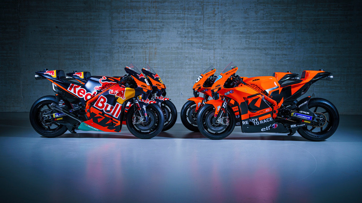 KTM presenta sus armas para la temporada 2022 de MotoGP