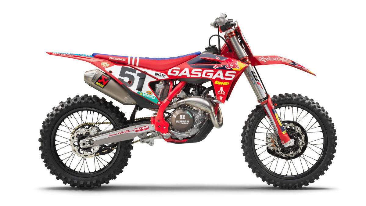 Gas Gas MC 450F Troy Lee Designs: la primera de su nombre 1 gas-gas-mc-450f-troy-lee-designs