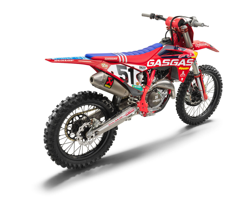 Gas Gas MC 450F Troy Lee Designs: la primera de su nombre 9 gas-gas-mc-450f-troy-lee-designs