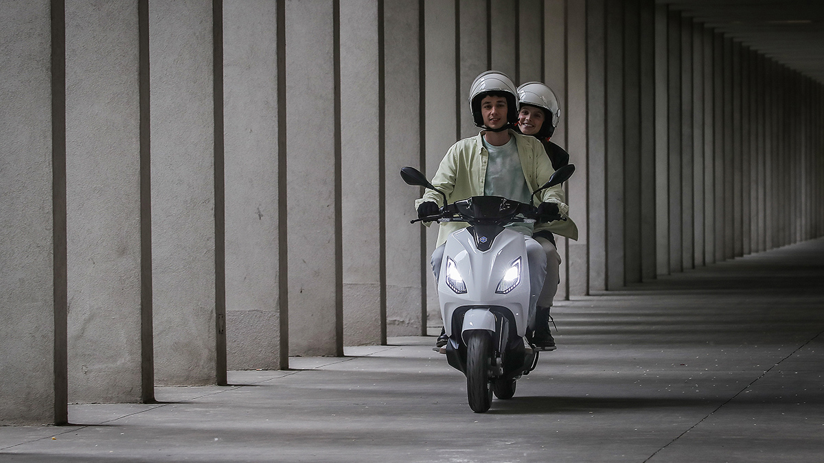 Piaggio 1, las tres “e”: eléctrico, económico y eficaz 4 Piaggio 1