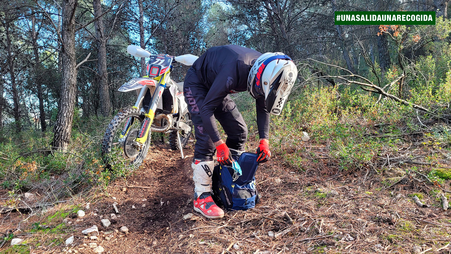 moto-de-campo-sostenible-recoger-basura