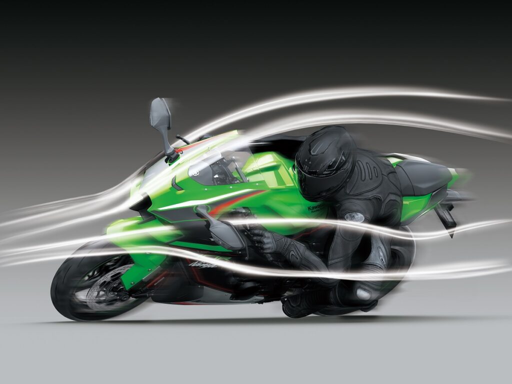 kawasaki zx 10r Aerodynamics Bank cierre