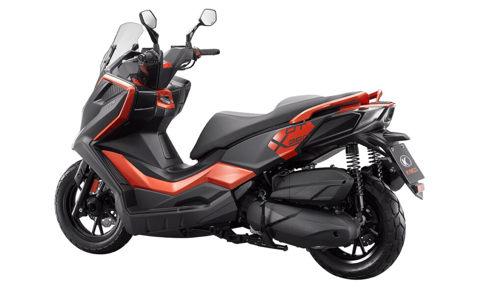 Modelos que aúnan los conceptos scooter y trail 15 kymco DT X360
