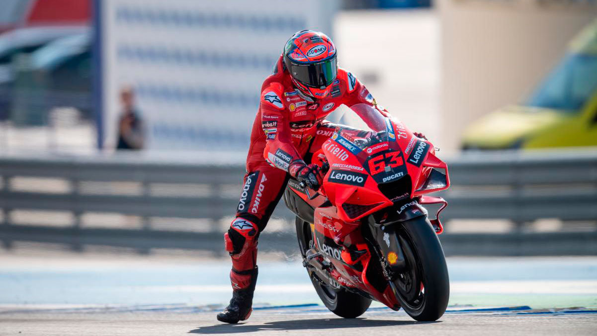 Bagnaia sobre el título de MotoGP: “Cuando firmé por Ducati, era mi objetivo, mi sueño”