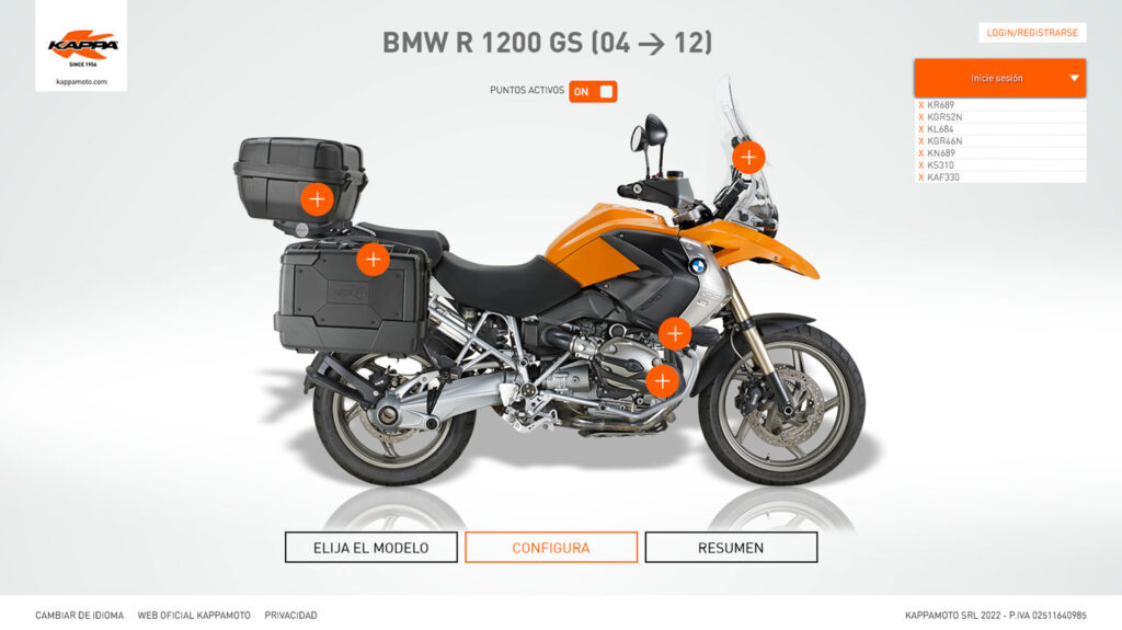 Bike Configurator de Kappa: personaliza la moto a tu gusto en un único lugar 10 bike-configurator-kappa