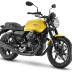 moto guzzi V7 Stone amarillo